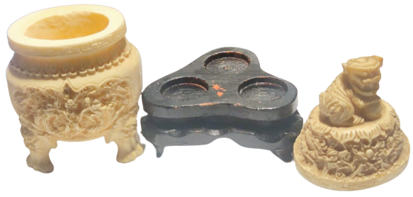 FENG SHUİ ÜC BACAKLI ZENGİNLİK TİMSALİ EL OYMA AHŞAP KAİDELİ AYAKLI UZERİ EJDERHALI KAPAKLI MUCEVHER KUTUSU 