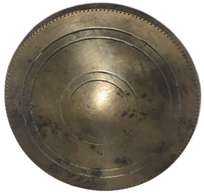 OSMANLI DÖNEMİ NADİR FORMDA SÜLEYMANİYE İŞİ KAPAKLI GELİN KINA TASI