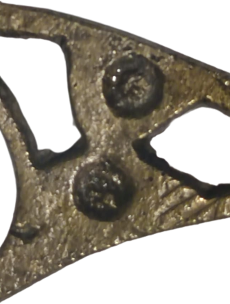 SÜLEYMANİYE DAMGALI EL İŞİ BRONZ NARGİLE  UZUN TAŞIMA KULPLU KÖMÜR KÖZLUK