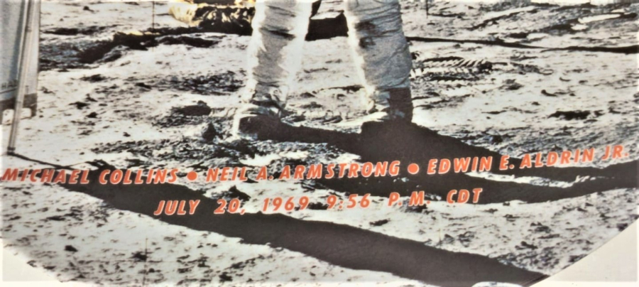 1969 THASTS ONE SMALL STEP FOR A MAN ONE GIANT LEAP FOR KANKINO  NEİLA  AMSTRONG  AYA İLK İYEN  İLK BASISI  TEXAS MARE