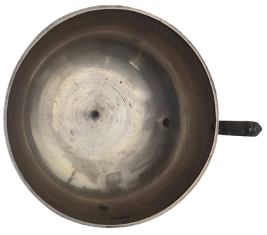 PİRİNC KULPLU ÜZERİ FUL KALEM EL  İŞLEME UFAK BOYDA  KULPLU CAMCAK  ZEMZEM İKRAMINDA İÇMEK İÇİN KULLANILAN