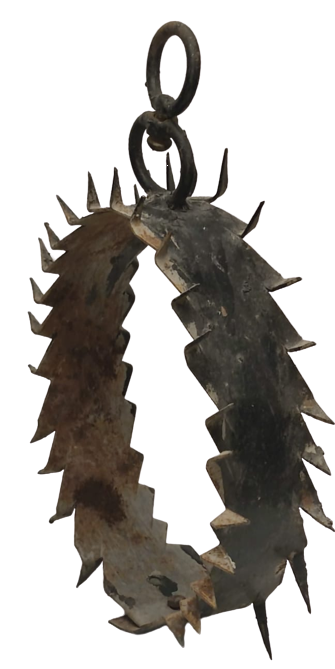 KANGAL COBAN BEKCİ KOPEGİ BOYUN TASMASI METAL DİKENLİ ELDE YAPILMIŞ 