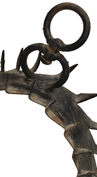 KANGAL COBAN BEKCİ KOPEGİ BOYUN TASMASI METAL DİKENLİ ELDE YAPILMIŞ 