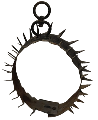 KANGAL COBAN BEKCİ KOPEGİ BOYUN TASMASI METAL DİKENLİ ELDE YAPILMIŞ 