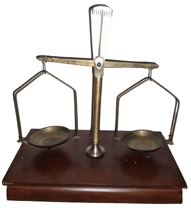 REX 2 HASSAS MEKANİK KEFELİ TERAZİ  METAL KISIMLAR PİRİNCDEN YAPILMIŞ AHŞAP KAİDELİ 