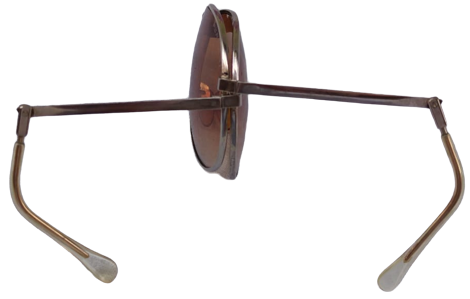 FERRARİ KATLANIR PİLOT GÜNEŞ GÖZLUGU ACIK KAHVE TONDA  CAMLAR UV ORJİNAL KABINA TAIVAN ÜRETİMİ