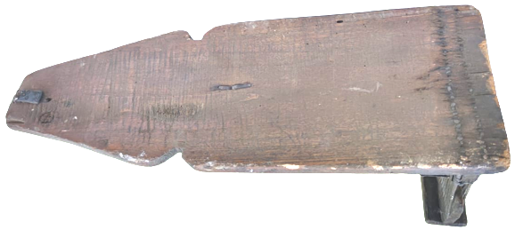 OSMANLI AHŞAP CELİK DÖGME CİVİLİ TARAK HALI DÖKUMADA KULLANILAN  YÜN İP YAPILAN AHŞABI TENEKE SÜSLEMELİ  CİVİLİ YÜN TARAGI