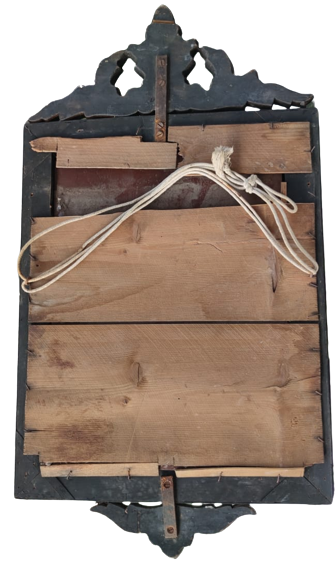 OSMANLI KONAK İŞİ  DUVAR TAŞ AYNA AHŞAP ÜZERİNE TACLI  VİZOTE EL KESİM KENARLAR SÜSLEME VE DESEN CİCEK İŞLEMELİ  SÜPER İŞCİLİKLİ