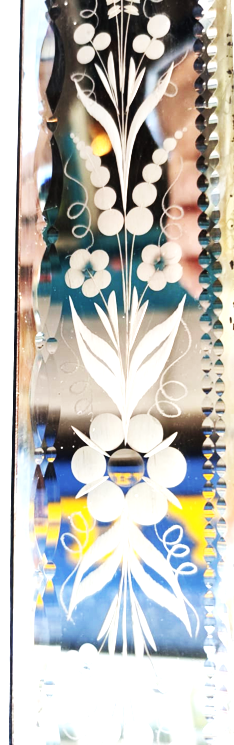 OSMANLI KONAK İŞİ  DUVAR TAŞ AYNA AHŞAP ÜZERİNE TACLI  VİZOTE EL KESİM KENARLAR SÜSLEME VE DESEN CİCEK İŞLEMELİ  SÜPER İŞCİLİKLİ