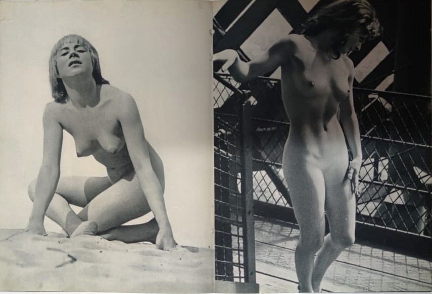 SERGE JACQUES ETUDES ACADEMİQUES ALBUM NO 2 PRINTED IN FRANCE  NU FOTOGRAF LAR