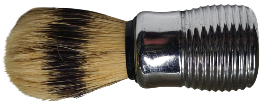 1950 IL FAMOSO PENNELLO OMEGA  MADEIN İTALY  OMEGA METAL SAPLI ORJINAL PORSUK KILI TIRAŞ FIRÇASI KOLEKSİYON 