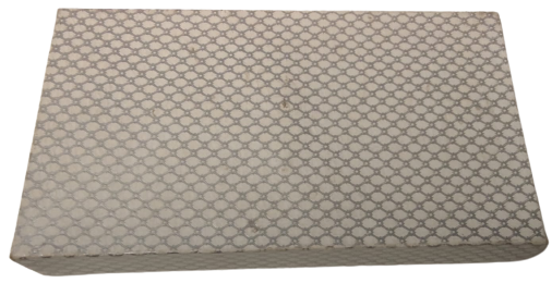 1970 AYNA TARAK FIRCA MADEIN FRANCE TAM TAKIM KARTON KUTUSUNDA AYNA VE FIRCADA ÜZERLERİ EL İŞLEME KANEVİCE İŞİ