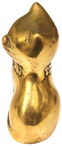 SARI PİRİNC YAVRU KEDİ BOYNUNDA TASMALI OTURAN COK SEVİMLİ MİNİK YAVRU KEDİ BİBLOSU  7 CM BOYUNDA