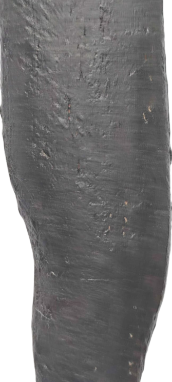 HANCER AHŞAP DERİ KAPLAMA KIN BOYNUZ İŞLEMELİ ELCİK  HANCER ÜZERİ İŞLEME 