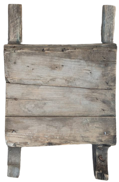 1950 EYUP  EL YAPIM AHŞAP COCUK KAR KIZAGI KARDA KAYILMASI İÇİN YAPILMIŞ TEK KİŞİLİK KIZAK