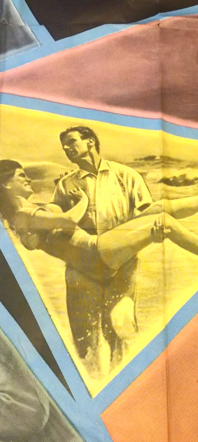 1962 FİVE FİNGER EXERCİSE ROSALİND RUSSELL JACK HAWKINS BEŞ PARMAK EKSERSİZİ FİLM AFİŞİ BUYUK BOYDA ORJİNAL BASKI FİLMİN TANITIMINDA KULLANILMIŞ NADİR ÜRÜNDÜR 