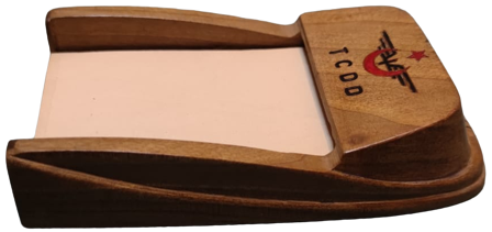 1950 TCDD TÜRKİYE CUMHURİYETİ  DEVLET DEMİR YOLLARI AHŞAP NOTLUK SIVAS DEMİRYOLU FABRİKALARINDA YAPILMIŞ KOMPLE AHŞAP 