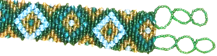 HAPISHANE İŞİ BONCUK EL  İŞİ GELİN KEMERİ YILAN ŞEKLİNDE TASARLANMIŞ YEŞİL TONDA  BEYAZ  VE SARI RENKDE RENKLİ BONCUKLARLA İŞLENMİŞ 