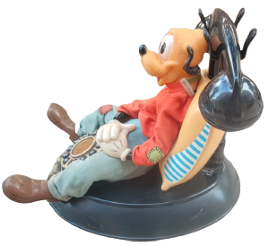 1980 TELEMANIA GOOFY ANİMATED PHONE ANİMASYONLU TELEFON SABİT HATLI KABLOLU VİNTAGE TELEFON
