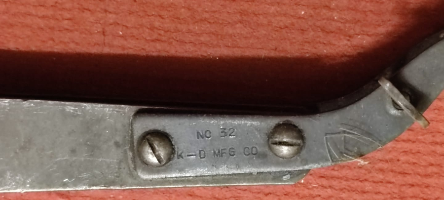 K-D SYKES PICKAVANT JWP 315  NO 32  MFG CO AYARLANABİLİR ÇENELİ HAVAİ VALF YAYI KOMPRESÖRÜ EL ALETİ USA AMERİKAN 