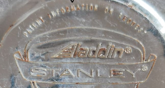 1960 AMERİKAN MALI METAL CELİK ALADDİN SICAK SOUK TUTUCU TERMOS