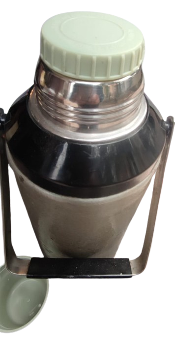 1960 AMERİKAN MALI METAL CELİK ALADDİN SICAK SOUK TUTUCU TERMOS