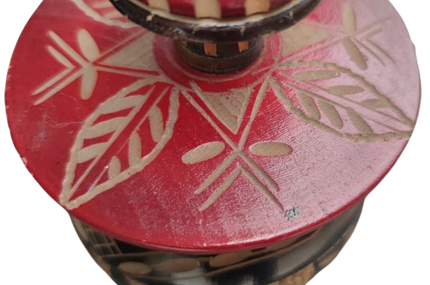 BOSNA İŞİ TAMAMI  EL YAPIM  KÖK BOYOMA KOMPLE GECME  BOSNAHERSEK AHŞAP NARGİLE