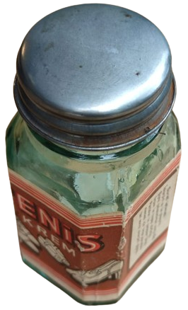 M.NURİ LEFLEF TENİS KREM İSKANPİN BOYASI CAM ÜZERİ RENKLİ ETİKETLİ ORJİNAL KAPAKLI KENDİ ŞİŞESİNDE AYAKKABI BOYASI İÇERSİ BOSTUR