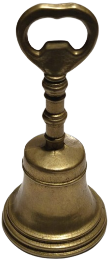 PİRİNC ZİL UŞAK  HİZMETKAR CAGIRMA ZİLİ UC KISMI  ŞİŞE KAPAGI ACACAK