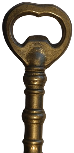 PİRİNC ZİL UŞAK  HİZMETKAR CAGIRMA ZİLİ UC KISMI  ŞİŞE KAPAGI ACACAK