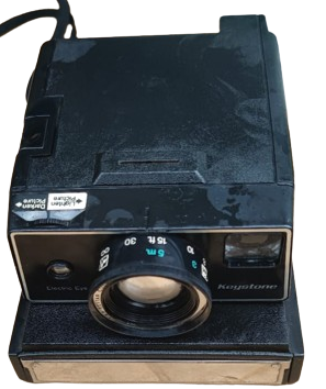 1975 ELECTRIC KEYSTONE  WİZARD XF 1000 CAMERA ABD USA  POLAROID FOTOGRAF MAKİNESI AMERİKAN MALI