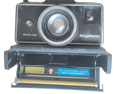 1975 ELECTRIC KEYSTONE  WİZARD XF 1000 CAMERA ABD USA  POLAROID FOTOGRAF MAKİNESI AMERİKAN MALI