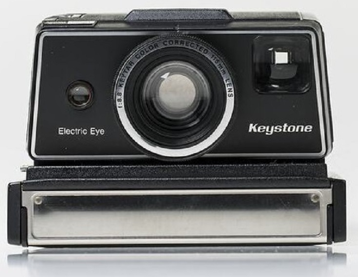1975 ELECTRIC KEYSTONE  WİZARD XF 1000 CAMERA ABD USA  POLAROID FOTOGRAF MAKİNESI AMERİKAN MALI
