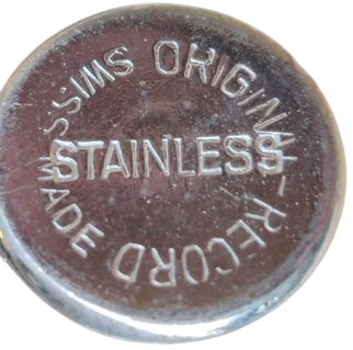 ORIGINAL RECORD MADEIN SWISS 200 C SOCOREX METAL KAPAKLI KUTU VE  CAM ENJEKTOR İGLERİ MEVCUT KUTUSUNDA 