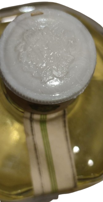 1950 JOHANN MARİA FARINA  AFTER MARKT KAPAGI ACILMAMIS İÇERSİ DOLU ÜZERİ ETİKETLİ KOLONYA ŞİŞESİ