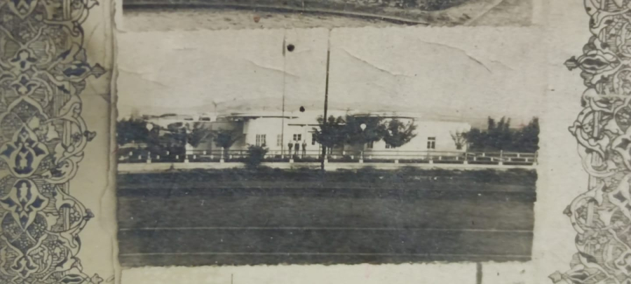 OSMANLICA YAZILI İNÖNÜ BAYRAM TEBRİK KARTI İNÖNUNUN ŞAHSİ KENDİ RESİMLİ ORJİNAL KART ARKASI YAZILI 