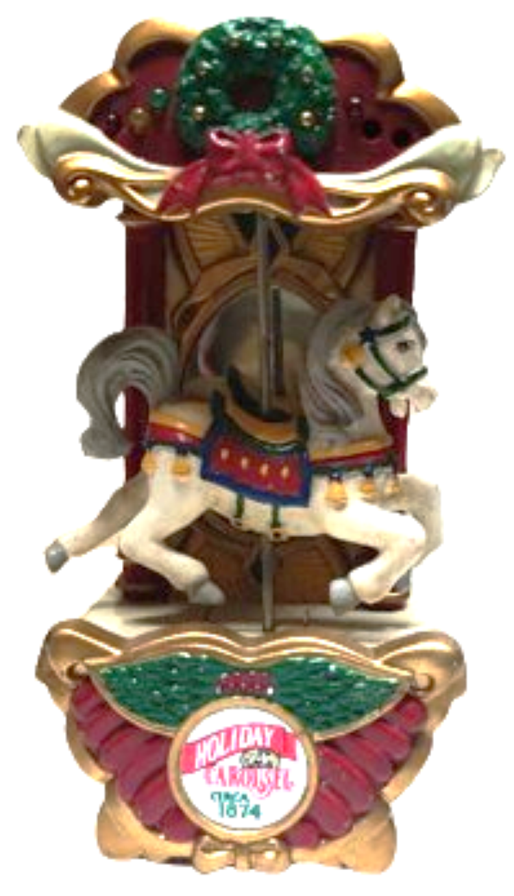 MR CHRİSMAS HOLIDAY CAROUSEL LİGHT HORSES CİRSUS NOEL TATİLİ HAREKETLİ ATLI KARINCA