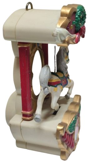 MR CHRİSMAS HOLIDAY CAROUSEL LİGHT HORSES CİRSUS NOEL TATİLİ HAREKETLİ ATLI KARINCA