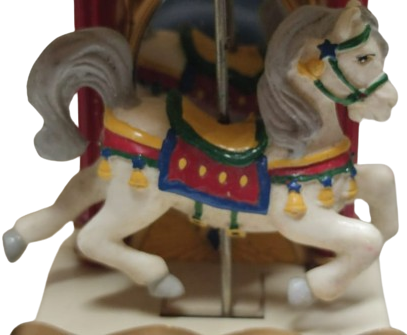 MR CHRİSMAS HOLIDAY CAROUSEL LİGHT HORSES CİRSUS NOEL TATİLİ HAREKETLİ ATLI KARINCA