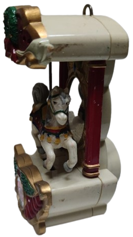MR CHRİSMAS HOLIDAY CAROUSEL LİGHT HORSES CİRSUS NOEL TATİLİ HAREKETLİ ATLI KARINCA