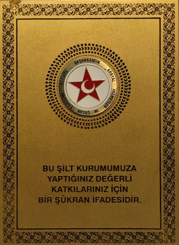 BAŞBAKANLIK SOSYAL HİZMETLER VE COCUK ESİRGEME KURUMU ŞİLT SARI PİRİN ÜZERİNE SICAK MİNELİ KIRMIZI BEYAZ