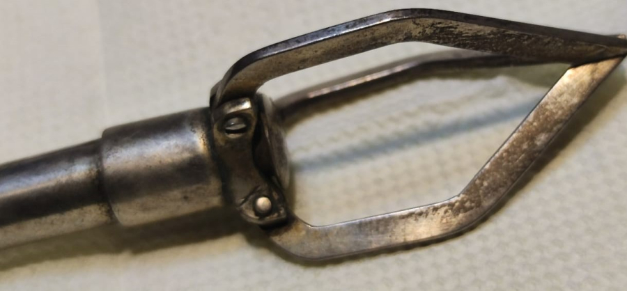 ORİJİNAL GÜMÜŞ KAPLAMA  MEKANİK ÜC KOLLU  ACILIR KAPANIR  BUZ ALMA MAŞASI 