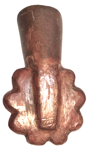 OSMANLI 19 YUZYIL TOPHANE LÜLE TÜTÜN İÇME KIZIL TOPRAK KİL İLE ELDE YAPILMIŞ PİŞMİŞ KİLDEN YAPILMA TERRACOTTA ATIK KIRIK CATLAK KESİNLİKLE YOKTUR