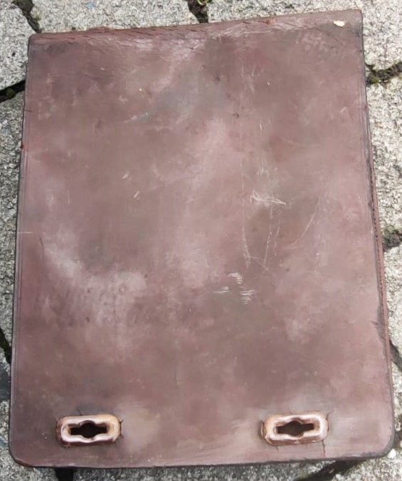 CUMHURİYET DÖNEMİ ASKERİYEDE KULLANILMIŞ DERİDEN MAMÜL HARİTACI SUBAY ÇANTASI  HAKİKİ DERİ YERLİ ÜRETİM RÜŞTÜ MACARLIOGLU İSTANBUL