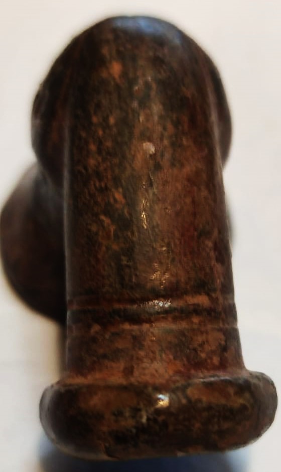 OSMANLI 19 YUZYIL TOPHANE LÜLE TÜTÜN İÇME TOPRAK KIZIL KİL İLE ELDE YAPIM PİŞMİŞ KİLDEN YAPILMA TERRACOTTA ATIK KIRIK CATLAK KESİNLİKLE YOKTUR