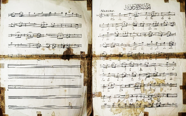 OSMANLI ORJİNAL TAŞ BASKI İLK İSTİKLAL MARŞI DÖRT SAYFA BAŞTA TURK ASKERİ VE TÜRK BAYRAGI VE YAZAR MEHMET AKİF ERSOY BESTECİ ALİ RIFAT CAGATAY RESİMLERİ SAYFA BAŞINDA