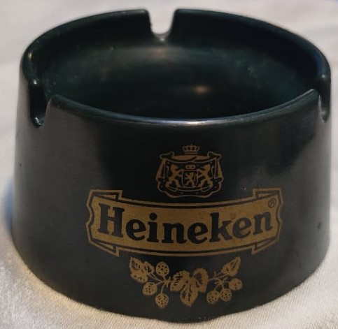 1992 HEİNEKEN KOYU YEŞİL BAKALİT KULLUK ÜZERİ BİRA REKLAMLI İTALY MODEL EXCLUSIVE FOR HEİNEKEN