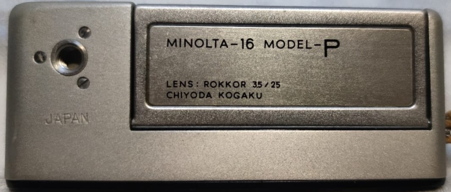 MİNOLTA -16 MODEL-P LENS ROKKOR 35/25 CHIYODA KOGAKU CAMERA UFAK BOYDA FOTOGRAF MAKİNASI