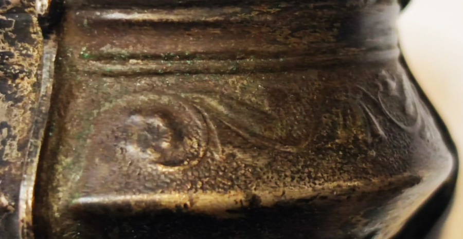 1800 SOVYET DÖNEM RUS HAVYARLIK İÇ BEYAZ ŞEFFAF CAM CANAGI VE İŞLEMELİ KASIK ORJİNAL HOMMET DAMGALI TAM TAKIM