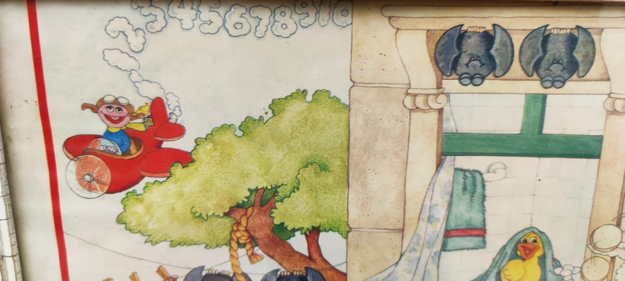 1980 SUSAM SOKAGI KAREKTERLERİ MİNİK KÜŞ KURABİYE CANAVARI KIRPIK ACIKGÖZ KAREKTERLERİNİN RESİMLERİ